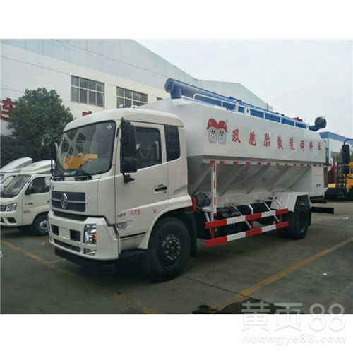 程力散装饲料车 高效可靠的35方饲料散装运输解决方案