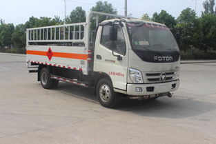 福田奥铃4.2米气瓶运输车 煤气罐专用转运车的专业应用